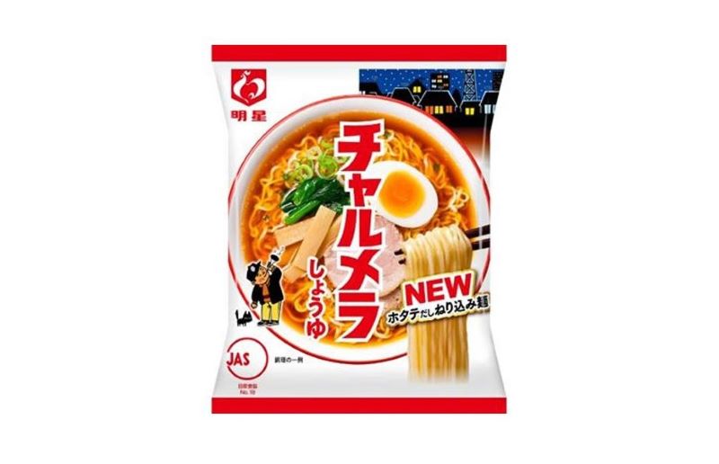 明星 チャルメラ しょうゆラーメン